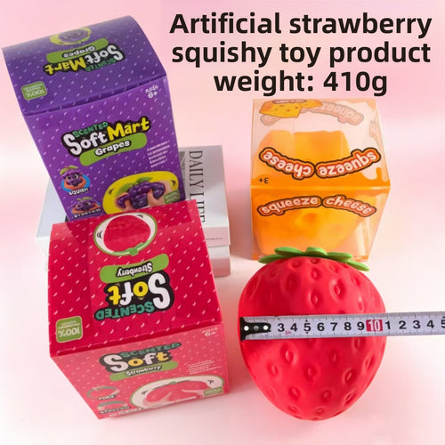 Fruit & Veggie Slow-Rise Squishy Toys