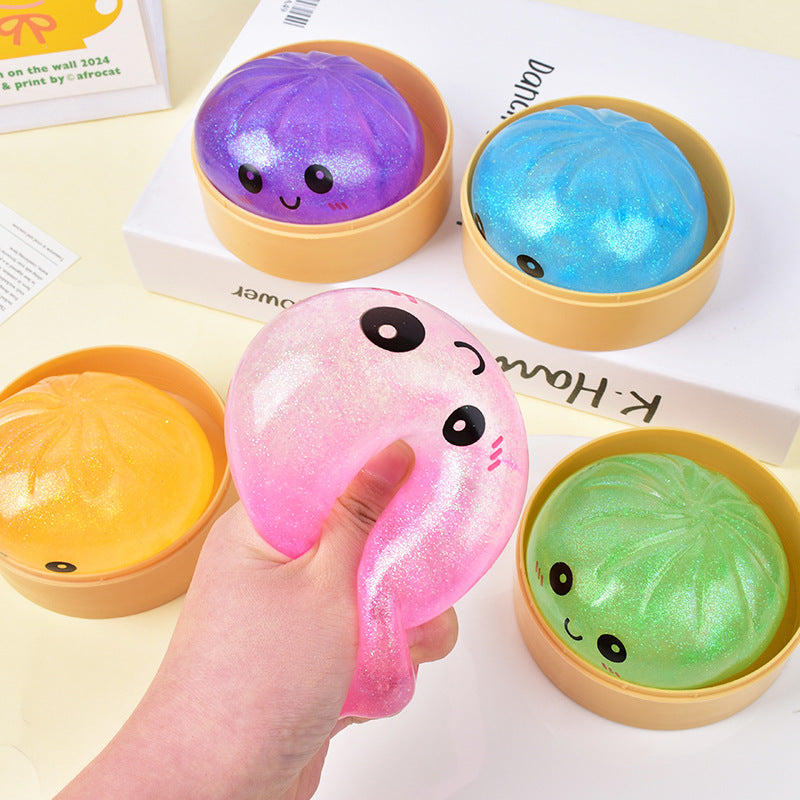 Squishy Bun Stress Relief Toy